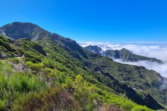 High Ridge Traverse near Pico Ruivo, Madeira