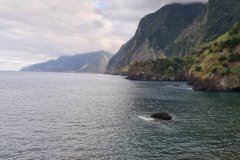 Moody Atlantic Coastline at Ribeira da Janela, Madeira