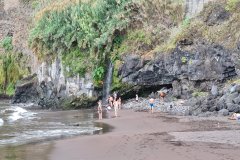 Seixal Beach Waterfall on Madeira’s North Coast
