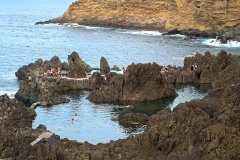 Natural Volcanic Ocean Pools on Madeira’s Rocky Coast