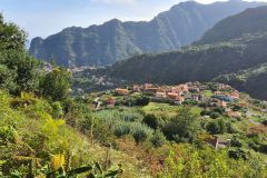 Boa Ventura Hillside Village beneath the Northern Mountains, Madeira