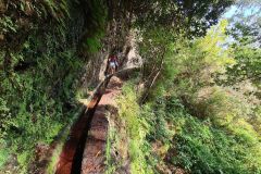 Levada de Cima Cliff Path near Boa Ventura, Madeira