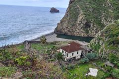 Coastal Fajã below São Jorge Cliffs, Madeira