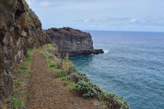 Cliffside Coastal Trail Above the Atlantic near São Jorge, Madeira