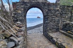 Stone Archway Framing the Atlantic at São Jorge, Madeira