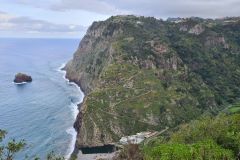 Zigzag Coastal Path Above Rocha do Navio, São Jorge, Madeira