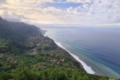 North Coast Cliffs and Villages Near São Jorge, Madeira