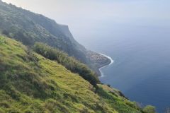 Cliffside View Above Paul do Mar on Caminho Real, Madeira