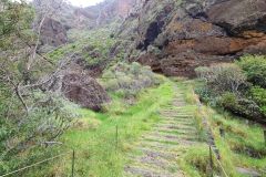 Stone Steps Ascending the Caminho Real Gorge, Paul do Mar, Madeira