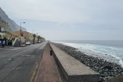 Atlantic Seafront Road in Paul do Mar, Madeira Island