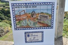 Antigo Fio da Fajã da Ovelha Tile Panel on Ladeira dos Zimbreiros