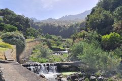 Terraced Stream Valley near São Vicente, Madeira