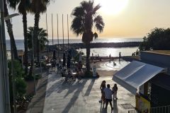 Evening Promenade at Ribeira Brava Waterfront, Madeira