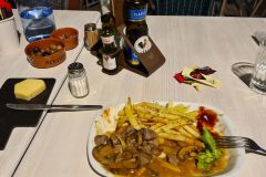 Traditional Madeira Steak Dinner, Madeira Island