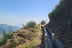 Levada do Paul II Cliffside Path Above Madeira’s Mountain Valleys