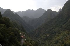 Mountain Valley with Winding Road