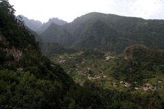 Mountain Valley Settlements in Madeira Island Interior