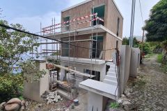 Cliffside Modern House Construction, São Jorge, North Coast Madeira