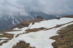 Abandoned Alpine Barracks Above the Vallonetto Basin, Italian Alps