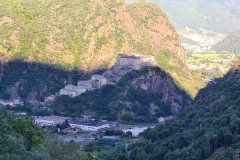 Forte di Bard Overlooking the Dora Baltea Valley, Bard, Aosta Valley