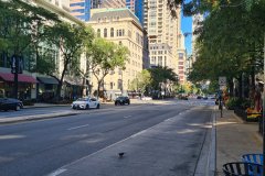 Michigan Avenue Street View, Downtown Chicago