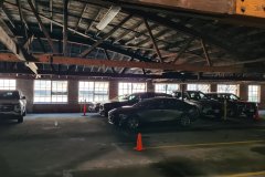 Industrial Parking Garage Interior, Chicago, Illinois