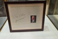 Signed Political Memorabilia Displayed in Chicago, Illinois