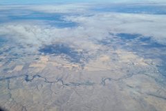 Aerial View of the Palouse Farmlands and River Valleys, Eastern Washington