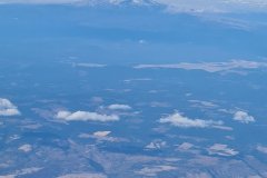 Mount Adams and Mount Rainier Rising Above the Columbia River Gorge, Pacific Northwest