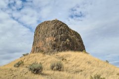 Hat Rock Basalt Monolith at Hat Rock State Park, Umatilla County, Oregon