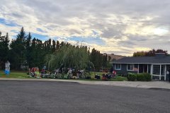 Halloween Yard Display in a Residential Neighborhood, Richland, Washington