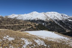 Snow-Dusted Slopes Above Independence Pass, Sawatch Range, Colorado
