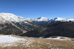 Late Fall Alpine Basin Near Independence Pass, Sawatch Range, Colorado