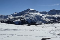 Early Winter Alpine Slopes at Independence Pass, Sawatch Range, Colorado