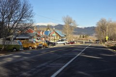 Autumn Roadside Scene in Woody Creek, Colorado