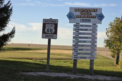 Historic Route 66 Signage, Odell
