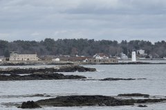 Portsmouth Harbor Lighthouse Viewed from Fort Foster, Kittery, Maine