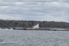 Whaleback Lighthouse at the Entrance to the Piscataqua River