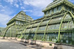 Palmenhaus Schönbrunn Exterior, Vienna, Austria
