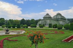 Palmenhaus Gardens at Schönbrunn Palace, Vienna, Austria