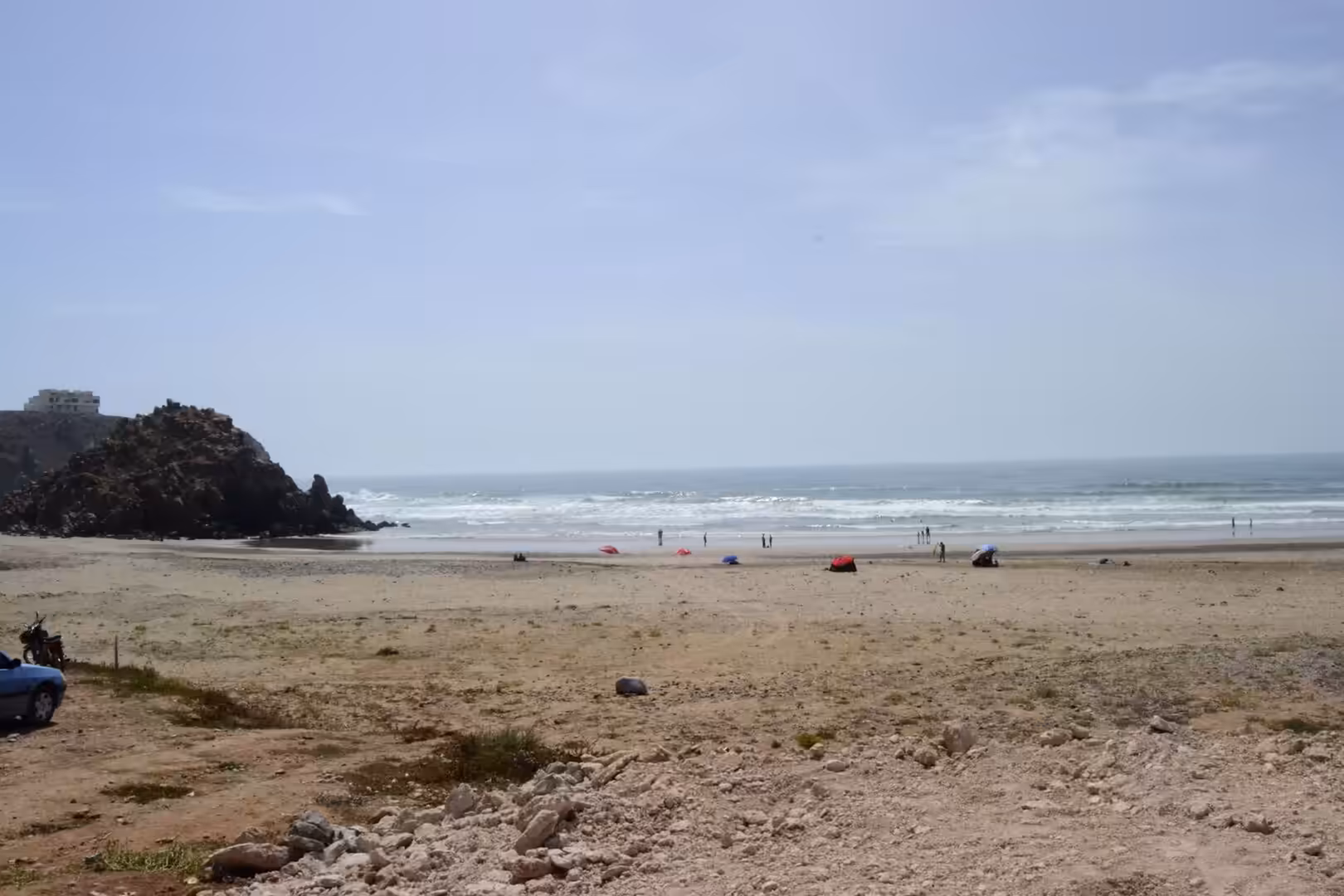 Beach on the Atlantic coast of Morocco