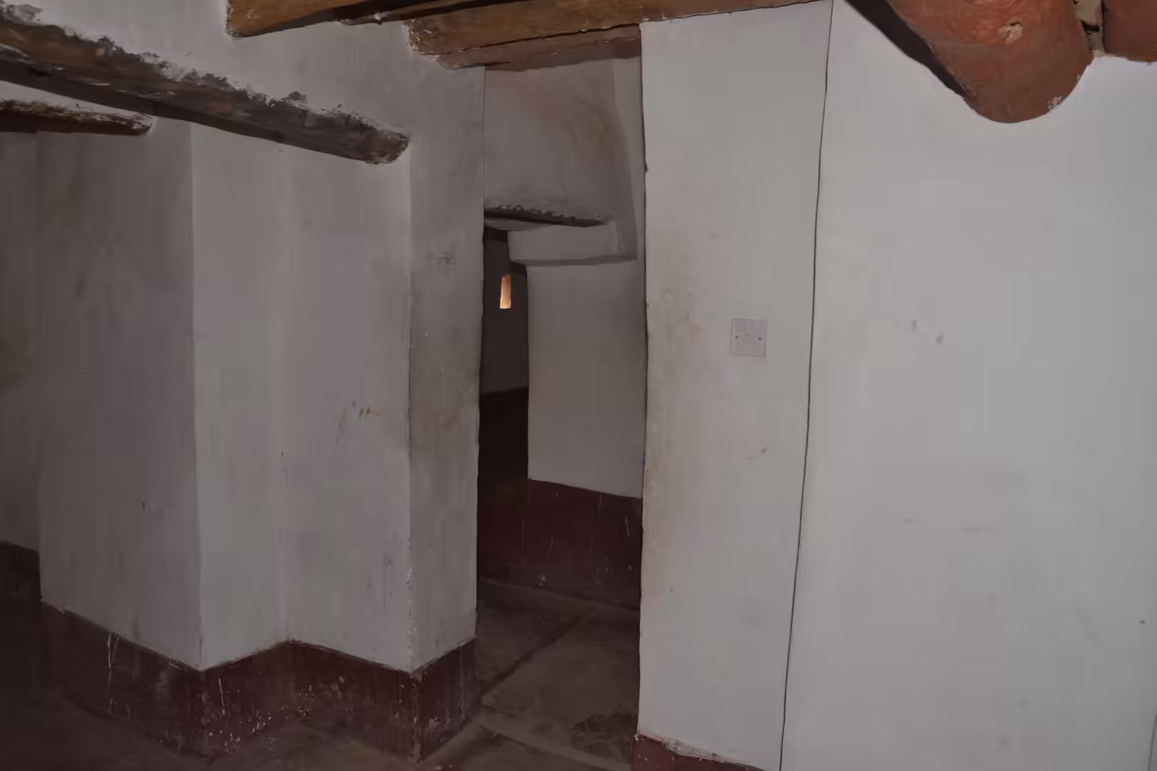 Interior corridor in Taourirt Kasbah