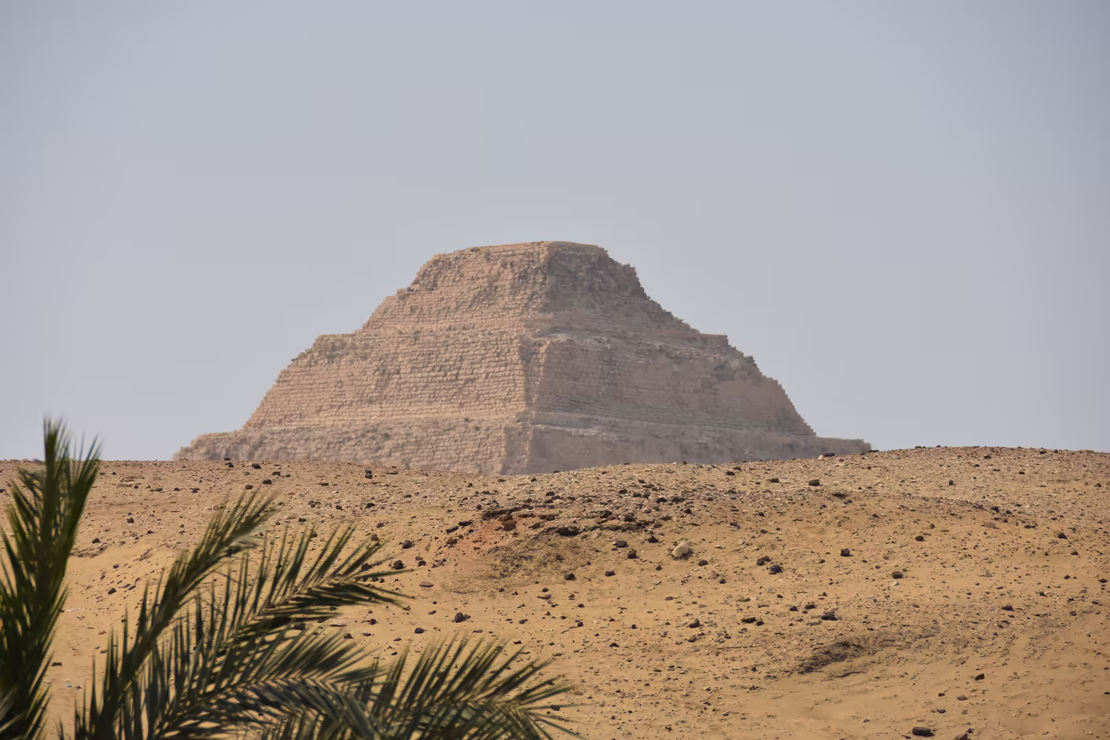 The Step Pyramid rising over the desert, 2025